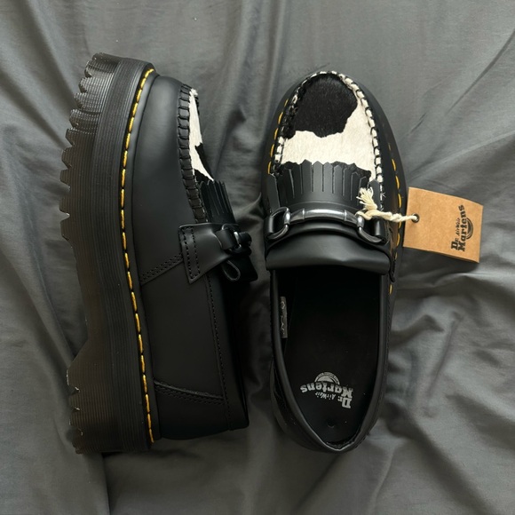 Dr. Martens Shoes - Dr. Martens Cow Print Loafers